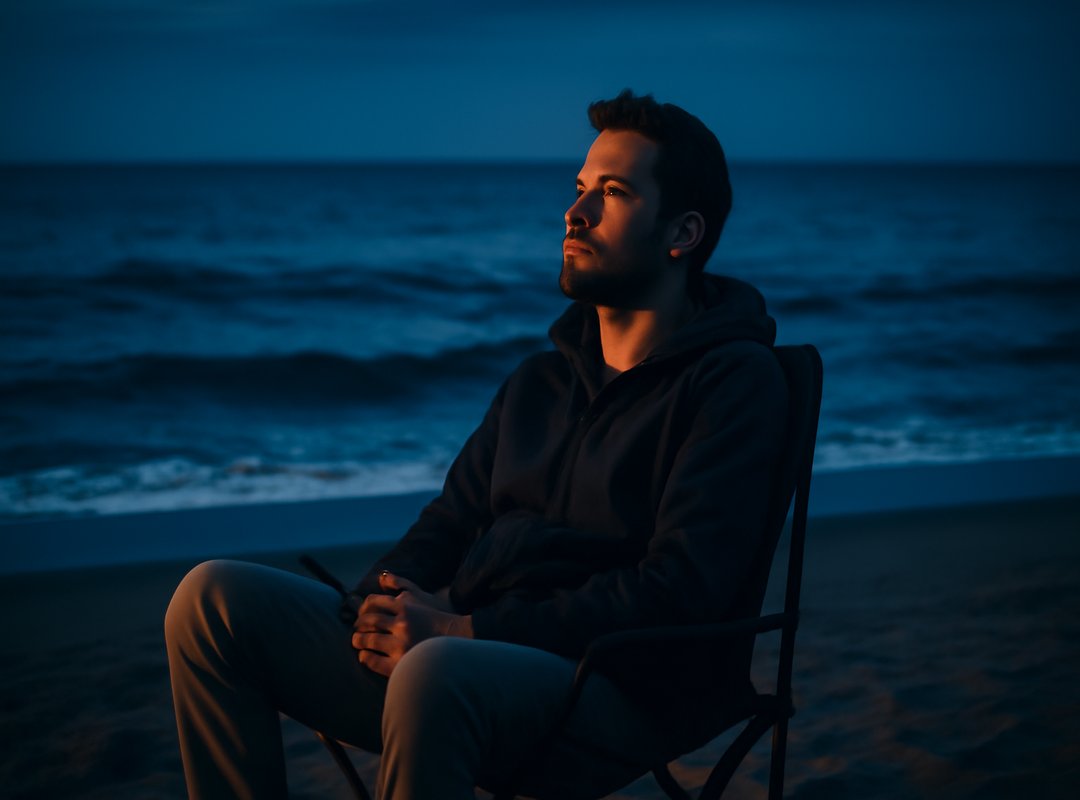 tech-free relaxation men